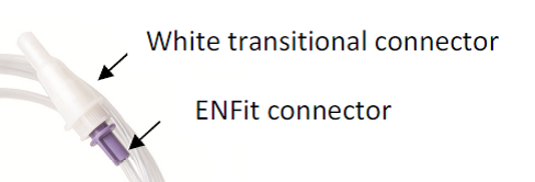 transitional and ENFit connectors