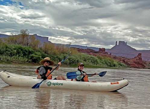 kayaking at National Ability Center in Utah, U.S.