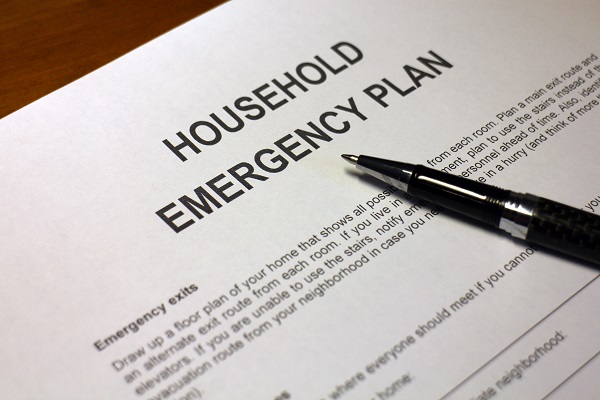 evaluate household emergency plan