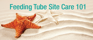 feeding tube site care